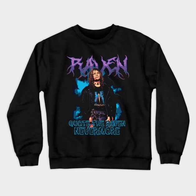 Raven Crewneck Sweatshirt by WithinSanityClothing